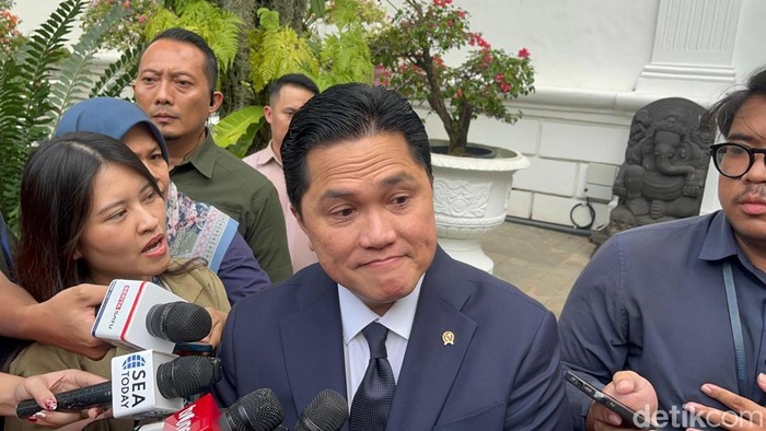 Disinggung Pensiun, Erick Thohir: