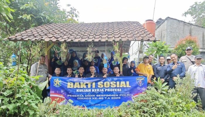 KKP di Bogor, Serdik Sespimen Polri Apresiasi Satgas Kampung Bebas Narkoba – Update 3