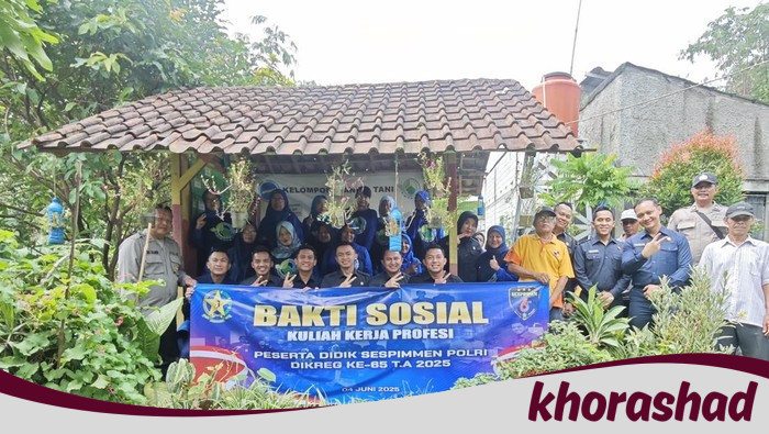 KKP di Bogor, Serdik Sespimen Polri Apresiasi Satgas Kampung Bebas Narkoba - Update 3