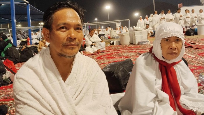 NTB: Suami-Istri Bersyukur, Wukuf Haji lancar Usai 13 Tahun Menanti
