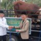 Polda Riau Salurkan 191 Ekor Hewan Kurban, Masyarakat Bersyukur
