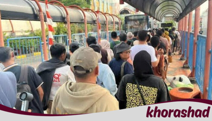 Terminal Blok M Dilaporkan Padat, Antrean Transjabodetabek ke Alsut hingga Bogor Membuat Ribut
