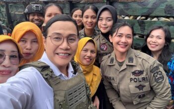 9 Polwan Brimob Berani, Menkeu Aman di Nduga, Operasi Damai Cartenz: Bukti Tangguh