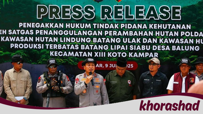 4 Tersangka Perambahan Hutan Lindung Bongkar, Polda Riau Berantas Kriminalitas
