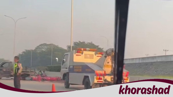 Pikap Angkut Tabung Gas Terguling di Tol Cijago, Lalin Sempat Tersendat - Update 2