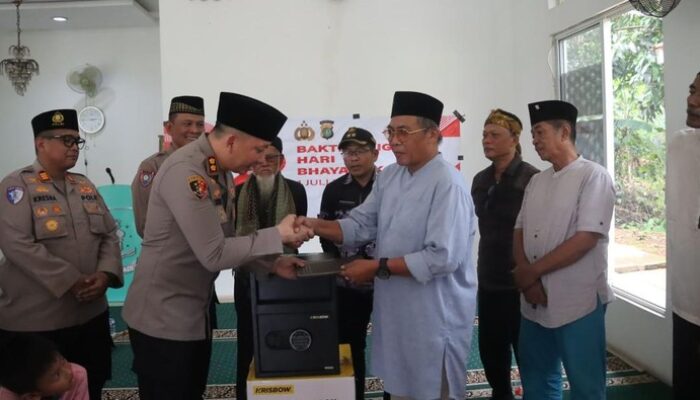 DKM Masjid Lapor, Kotak Amal Dicuri, Kapolres Tangsel Inovasi dengan Safe Deposit