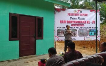 “Bedah Rumah oleh Polres Rohul, Kebanggaan Warga Rohul atas Kepedulian Polisi”