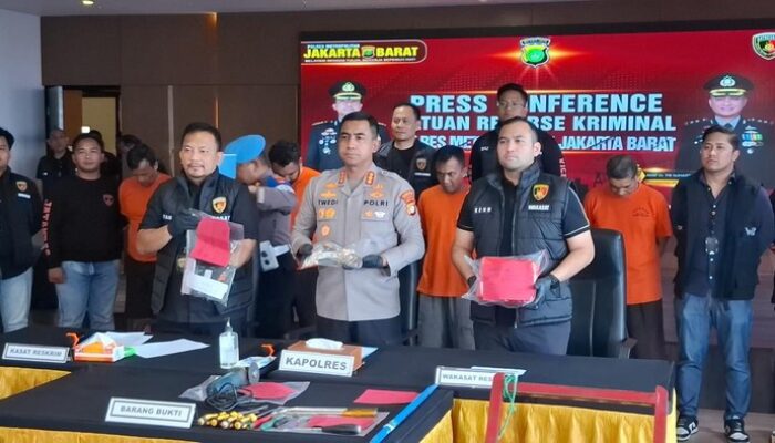 7 Penjahat Mewah, Komplotan Maling yang GuncangJakbar Tertangkap!