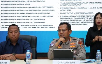 Dihentikan Sementara, Lalin di Pekanbaru Dialihkan Karena Riau Bhayangkara Run 2025