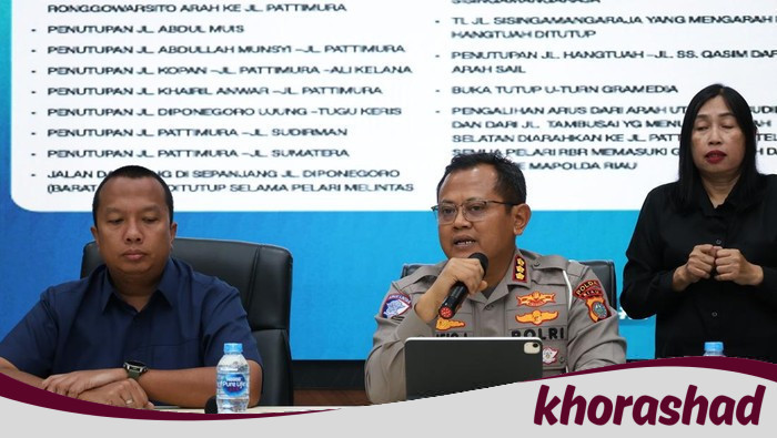 Dihentikan Sementara, Lalin di Pekanbaru Dialihkan Karena Riau Bhayangkara Run 2025