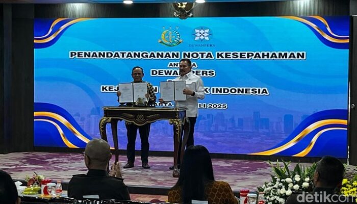 Kejagung dan Dewan Pers Bersatukan Gagasan demi Hukum dan Pers Bebas