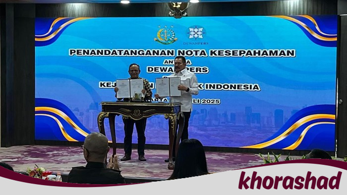Kejagung dan Dewan Pers Bersatukan Gagasan demi Hukum dan Pers Bebas