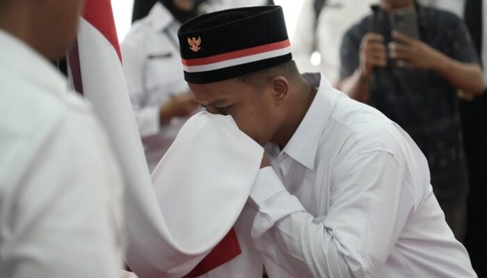 Cium Merah Putih, 16 Napiter Lapas Sentul Bogor Berjanji Setia ke NKRI