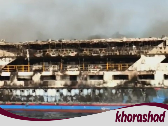 Kebakaran KM Barcelona di Sulut: Api Padam, Kapal Terapung, Tanya Penyebab Terus Mengemuka