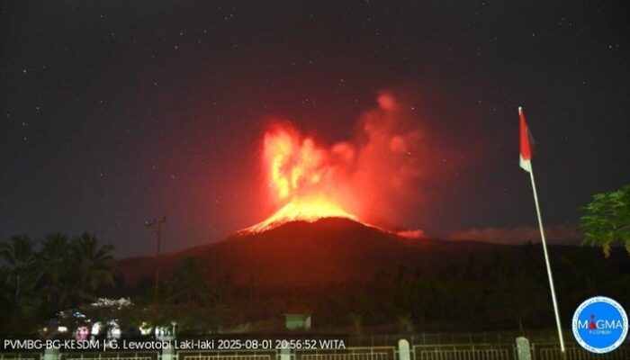 Erupsi Gunung Lewotobi Laki-laki, Warga Lokal Siaga Banjir Lahar