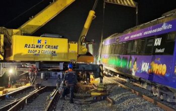 Lokasi Anjloknya KA Argo Bromo Anggrek Sudah Bisa Dilintasi Kereta, Perbaikan Selesai!