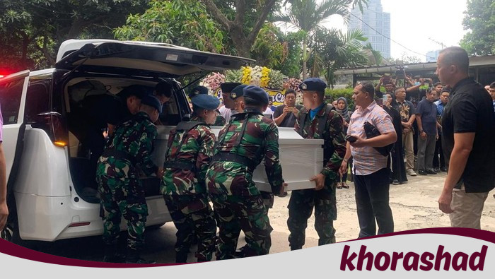 Pahlawan Tanpa Tanda: Jenazah Marsma Fajar Tiba di Rumah Duka, Disambut Tangis Keluarga