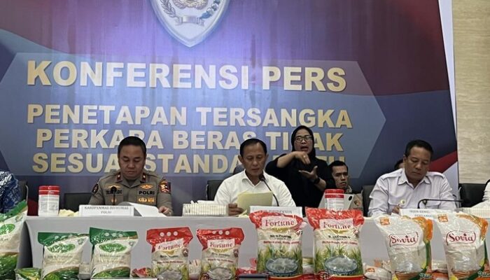 Bareskrim Tetapkan 3 Bos Produsen Sania-Fortune Tersangka Kasus Beras Oplosan – Update 1