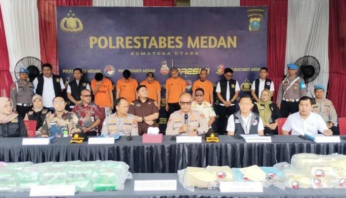 [Pembongkaran Besar Narkoba di Medan: Polrestabes Ungkap Sabu dan Ekstasi Sebanyak…!]
