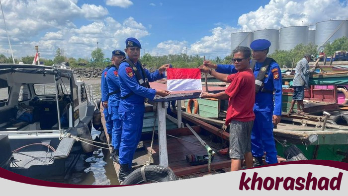 Dalam Lautan Dumai, Polisi Kibarkan Merah Putih, Perayaan HUT ke-80 RI yang Penuh Kebanggaan!