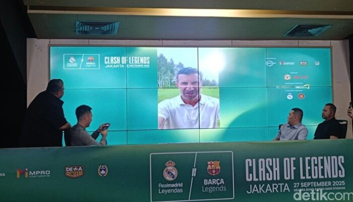 “El Clasico Legend Duel di Jakarta: Ikuti Aksi Figo, Pepe, dan Puyol dalam Pertandingan Epik!”