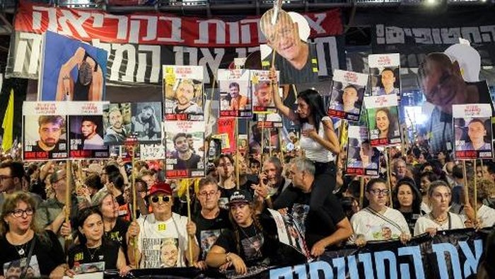 Demo Warga Israel di Tel Aviv: Berakhirlah Perang di Gaza, Bebaskan Sandera!