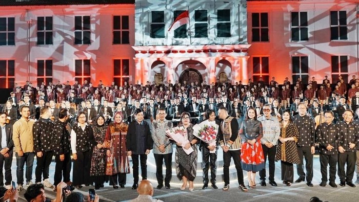 Kemenbud Gelar Konser Meriah Sambut HUT RI Ke-80 di Kota Tua Jakarta
