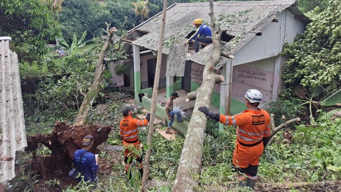 **BPBD Bogor: 20 Bencana dalam Sehari, Hujan Deras Menyebabkan Longsor dan Kebakaran!**