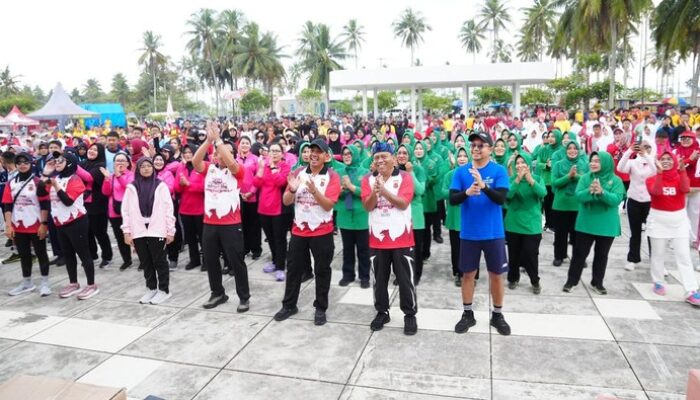 Polres Pangandaran Gelar Gebyar Merah Putih, Selamatkan Tradisi HUT RI dari Padang Api