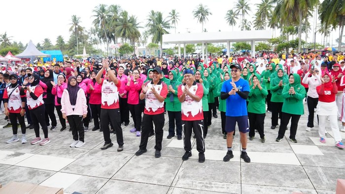 Polres Pangandaran Gelar Gebyar Merah Putih, Selamatkan Tradisi HUT RI dari Padang Api