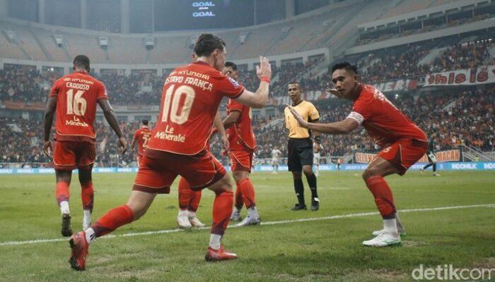 4-0 untuk Persija! Allano Si Golgetter, Persita Tak Bernyali!