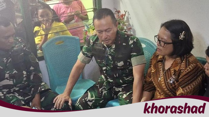 Pangdam Udayana Dikunjungi Ibunda Prada Lucky, Tolong Hentikan Fitnah