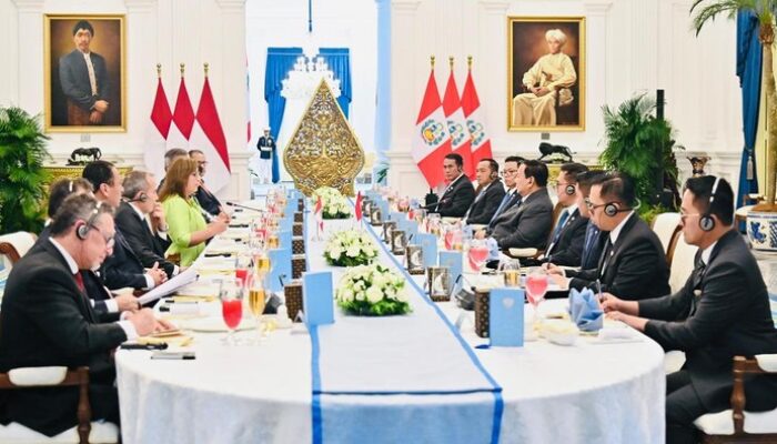 Prabowo Serbu Istana, Tampilkan Kebudayaan dengan Scallop Lodeh-Gulai Kakap untuk Presiden Peru
