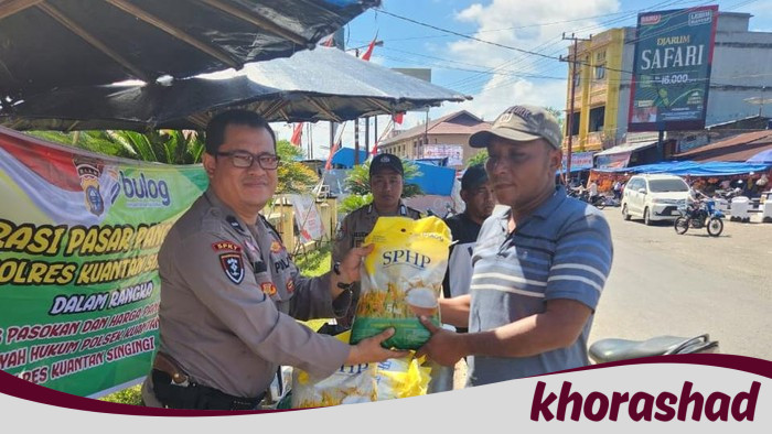 Operasi Pangan Murah Polres Kuansing, Wacana Baru Stabilitas Harga Beras