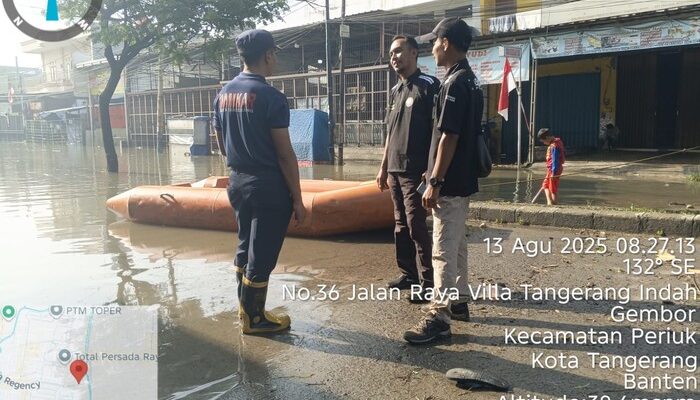 Bantuan Logistik dari Kemensos, Harapan bagi Korban Banjir di Tangerang