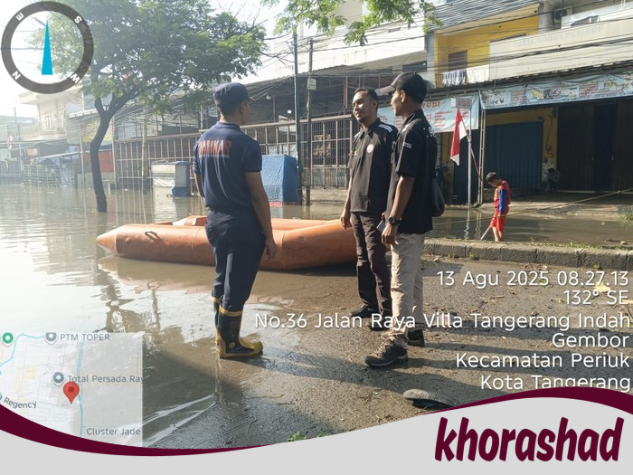 Bantuan Logistik dari Kemensos, Harapan bagi Korban Banjir di Tangerang