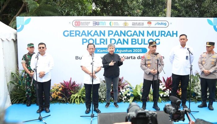 Tito Apresiasi Perum Bulog & Polri: Gerakan Pangan Murah Cegah Krisis Ekonomi