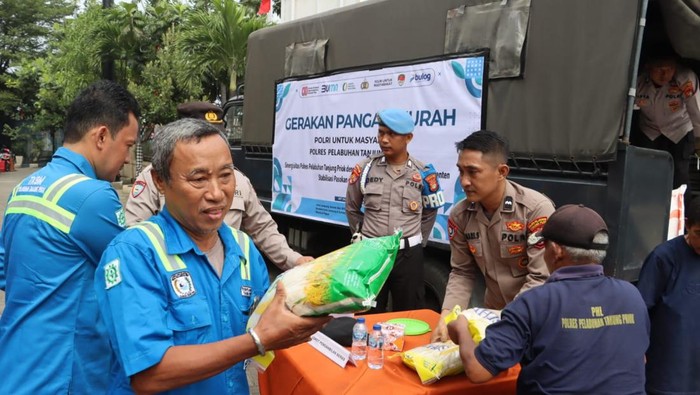 Bazar Pangan Murah dari Polres Priok, Solusi bagi Buruh dan Sopir Truk Pelabuhan!