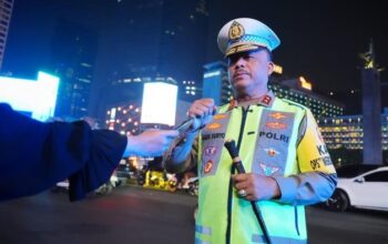 Polri All Out, Kakorlantas Turun Langsung Amankan HUT RI ke-80!