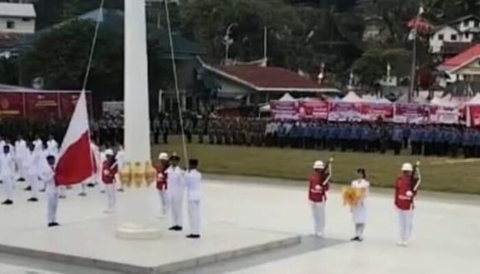 Bendera Merah Putih Viral Terbalik di Upacara Mamasa, Panitia Berikan Pernyataan Resmi