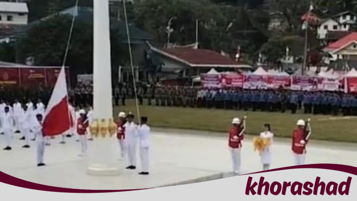 Bendera Merah Putih Viral Terbalik di Upacara Mamasa, Panitia Berikan Pernyataan Resmi