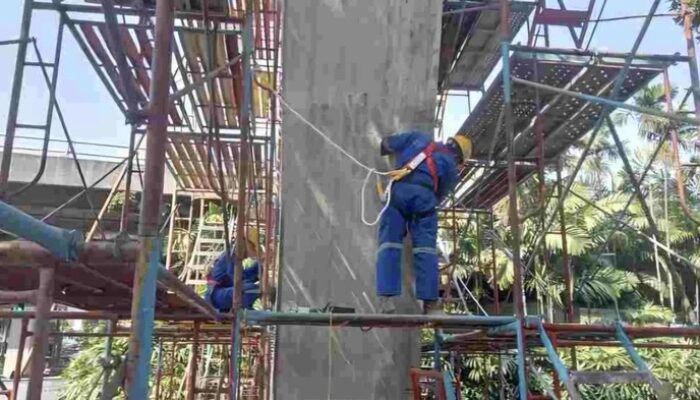 Perawatan 60 Hari Pemprov Jakarta Poles Patung Pancoran: Icon Kota Dapat Treatment Spesial