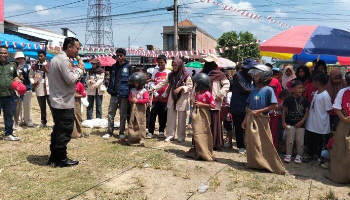 [“Keseruan Polisi, Mahasiswa, dan Warga Siak” Menyulut Lomba Agustusan di HUT RI!]