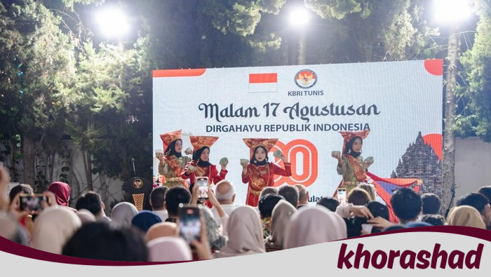 Peringati HUT Ke-80 RI, KBRI Tunis Sodorkan Buku Diplomasi, Pamer Soft Power Indonesia!