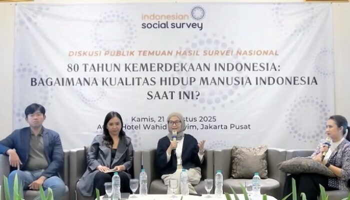 **Survei ISS: 65,02% Kualitas Hidup Warga Indonesia Cukup Baik, Apakah Anda Setuju?**