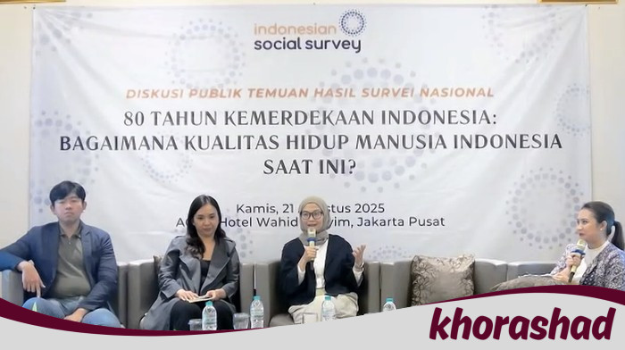 **Survei ISS: 65,02% Kualitas Hidup Warga Indonesia Cukup Baik, Apakah Anda Setuju?**