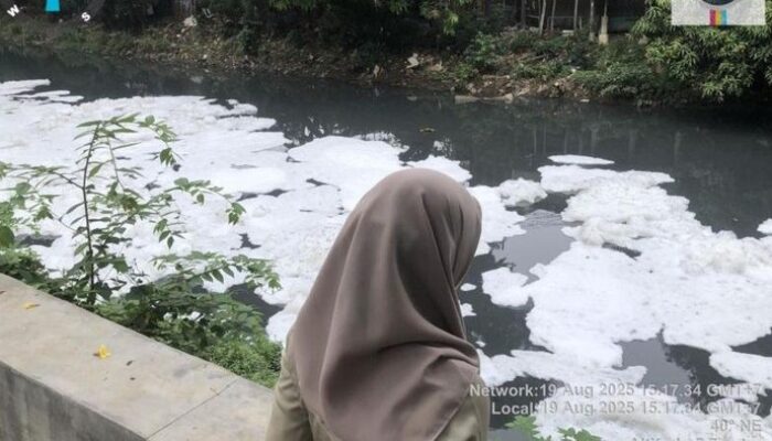 Kali Sunter Jakut Tercemar Busa: Siapa yang Bertanggung Jawab?