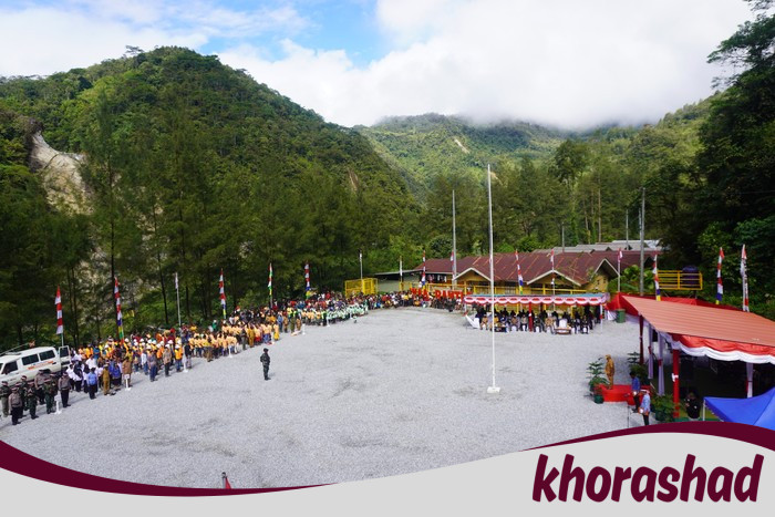 Merah Putih Berdahikan di Hati Papua: Kisah Pemuda Banti yang Membangun Kebersamaan