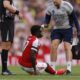 Saka Cedera Jelang Lawan Liverpool, Arsenal Terancam Hilangkan Senjata Mereka