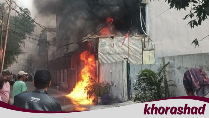 Api Menyerang Ruko Grogol, Jelang Tahun Baru Kebakaran Meneror Jakbar
